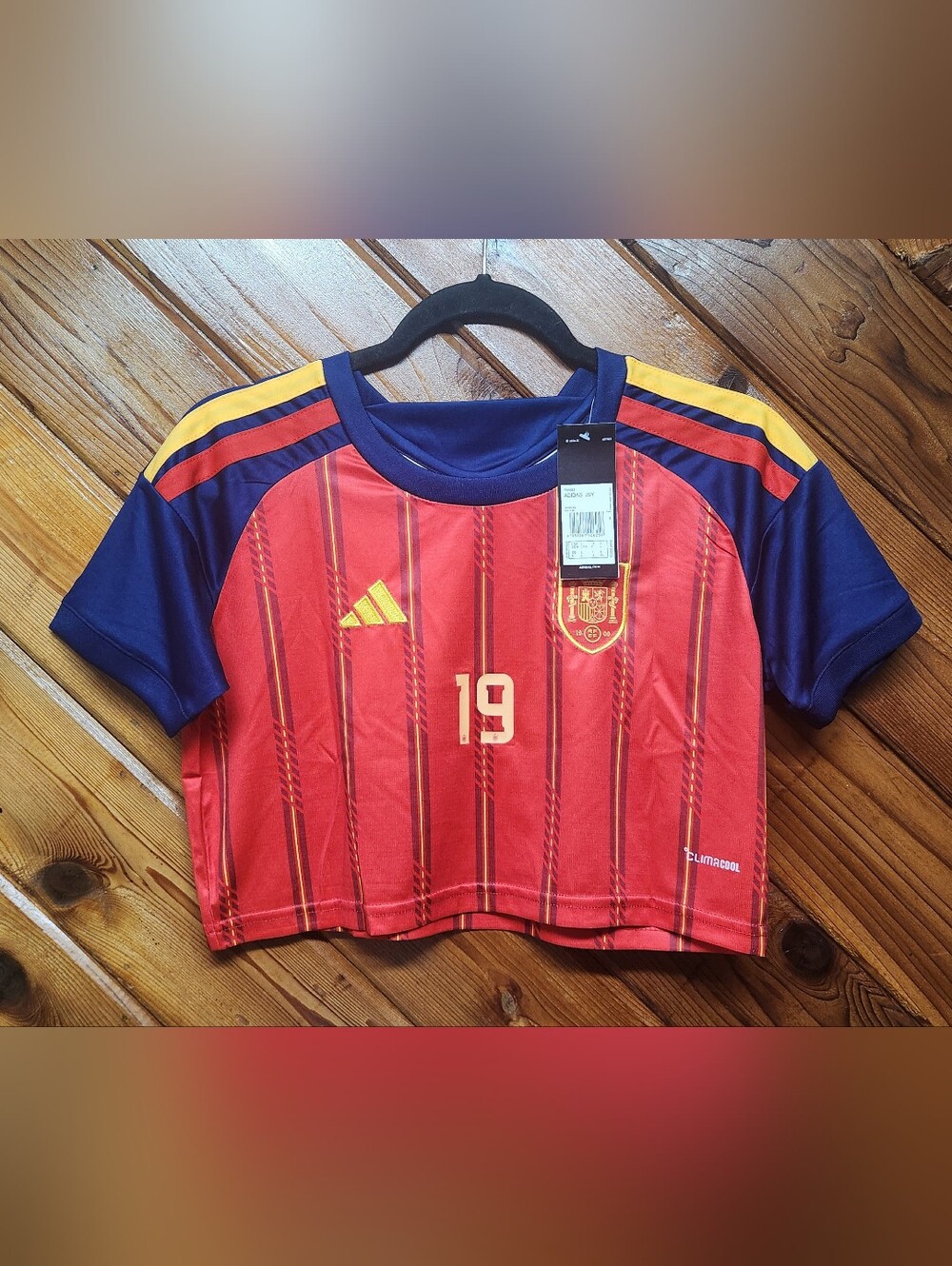 Espana Lamine Yamal #19 Crop Top Shirt